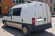 Fiat Scudo 1996–2007 Zadnji zaščitni lok AK005 Black (nerjaveče jeklo) fotografija 2