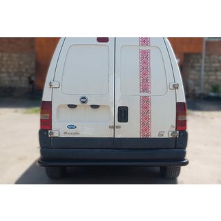 Zadnji zaščitni lok AK005 Black (nerjaveče jeklo) Fiat Scudo 1996–2007 fotografija 1