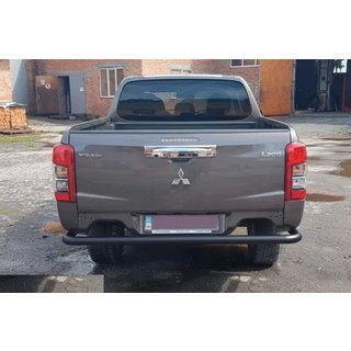 Zadnji zaščitni lok AK005 Black (nerjaveče jeklo) fotografija 3