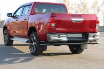 Toyota Hilux 2015– Zadnji lok AK005-2 Black (nerjavno jeklo) fotografija 1