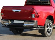 Toyota Hilux 2015– Zadnji lok AK005-2 Black (nerjavno jeklo) fotografija 3