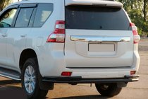 Toyota Land Cruiser Prado 150 2009–2023 Zadnji zaščitni lok AK005-2 Black (nerjaveče jeklo) fotografija 6