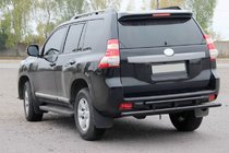 Toyota Land Cruiser Prado 150 2009–2023 Zadnji zaščitni lok AK002-2v2 Black (nerjavno jeklo) fotografija 1