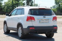 Kia Sorento II XM 2009–2014 Zadnji lok AK002-2 Black (nerjaveče jeklo) fotografija 2