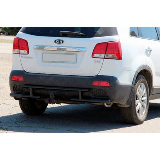 Zadnji lok AK002-2 Black (nerjaveče jeklo) Kia Sorento II XM 2009–2014 fotografija 1