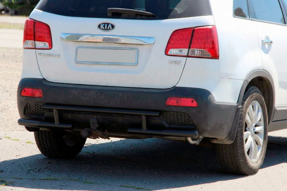 Kia Sorento II XM 2009–2014 Zadnji lok AK002-2 Black (nerjaveče jeklo) Image