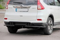 Honda CRV 2012–2016 Zadnji zaščitni lok AK003-21 Black (nerjavno jeklo) fotografija 1