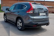 Honda CRV 2012–2016 Zadnji zaščitni lok AK003-21 Black (nerjavno jeklo) fotografija 6