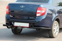 Lada Granta 2011– Zadnji zaščitni lok AK003-2 Black fotografija 2