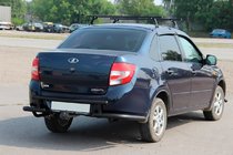 Lada Granta 2011– Zadnji zaščitni lok AK003-2 Black fotografija 4