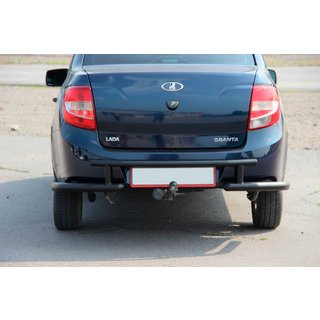 Zadnji zaščitni lok AK003-2 Black Lada Granta 2011– fotografija 1