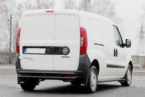 Fiat Doblo II 2010–2022 Zadnji lok AK002/1 – Dvojni Black (nerjavno jeklo) fotografija 3