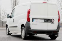 Opel Combo 2012–2018 Zadnji lok AK002/1 – Dvojni Black (nerjavno jeklo) fotografija 2