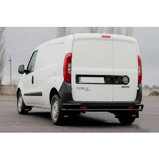 Zadnji varnostni lok AK005/2-Dvojni Black (nerjavno jeklo) fotografija 2