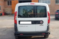 Fiat Doblo II 2010–2022 Zadnji varnostni lok AK005/2-Dvojni Black (nerjavno jeklo) fotografija 2