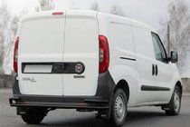 Fiat Doblo II 2010–2022 Zadnji varnostni lok AK005/2-Dvojni Black (nerjavno jeklo) fotografija 6