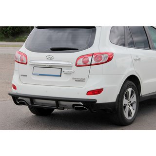 Zadnji lok AK002-2 Black (nerjaveče jeklo) Hyundai Santa Fe 2 2006–2012 fotografija 2