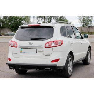 Zadnji lok AK002-2 Black (nerjaveče jeklo) Hyundai Santa Fe 2 2006–2012 fotografija 4