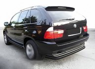 BMW X5 E53 1999–2006 Zadnji zaščitni lok Special Black (nerjavno jeklo) fotografija 1