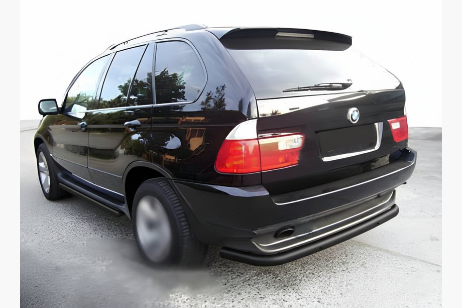 BMW X5 E53 1999–2006 Zadnji zaščitni lok Special Black (nerjavno jeklo) Image