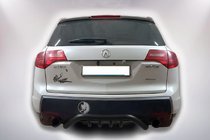 Acura MDX 2007–2013 Zadnji zaščitni lok B1-47 Black (nerjaveče jeklo) fotografija 3