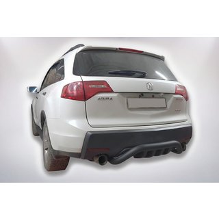 Zadnji zaščitni lok B1-47 Black (nerjaveče jeklo) Acura MDX 2007–2013 fotografija 2