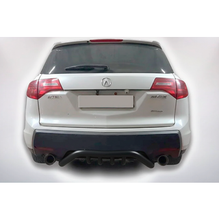 Zadnji zaščitni lok B1-47 Black (nerjaveče jeklo) Acura MDX 2007–2013 fotografija 1