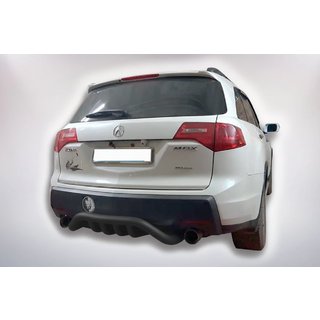 Zadnji zaščitni lok B1-47 Black (nerjaveče jeklo) Acura MDX 2007–2013 fotografija 4
