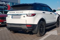 Range Rover Evoque 2012–2018 Zadnji zaščitni lok AK005-1 Black (nerjaveče jeklo) fotografija 3