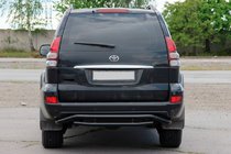 Toyota Land Cruiser Prado 120 2002–2009 Zadnji zaščitni lok AK008-1 Black fotografija 2