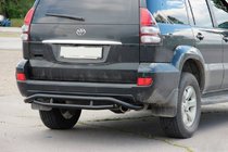 Toyota Land Cruiser Prado 120 2002–2009 Zadnji zaščitni lok AK008-1 Black fotografija 4