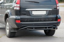 Toyota Land Cruiser Prado 120 2002–2009 Zadnji zaščitni lok AK008-1 Black fotografija 5