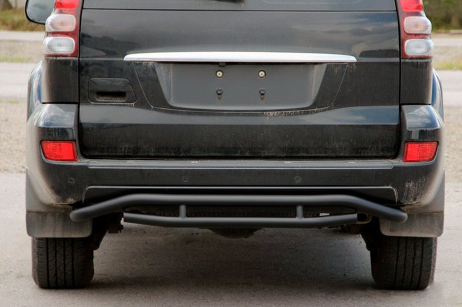 Toyota Land Cruiser Prado 120 2002–2009 Zadnji zaščitni lok AK008-1 Black Image