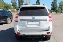 Toyota Land Cruiser Prado 150 2009–2023 Zadnji zaščitni lok AK002-2v1 Black (nerjaveče jeklo) fotografija 3