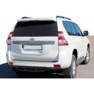 Zadnji zaščitni lok AK002-2v1 Black (nerjaveče jeklo) Toyota Land Cruiser Prado 150 2009–2023 fotografija 1