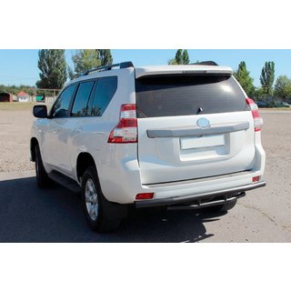 Zadnji zaščitni lok AK002-2v1 Black (nerjaveče jeklo) Toyota Land Cruiser Prado 150 2009–2023 fotografija 2