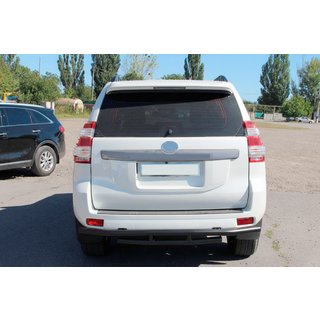 Zadnji zaščitni lok AK002-2v1 Black (nerjaveče jeklo) Toyota Land Cruiser Prado 150 2009–2023 fotografija 3