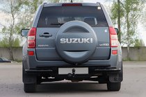 Suzuki Grand Vitara 2005–2017 Zadnji zaščitni lok AK005-3 Black (nerjaveče jeklo) fotografija 2