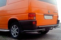 Volkswagen T4 Transporter 1990–2003 Zadnji lok AK003-2 Black (nerjavno jeklo) fotografija 3