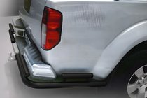 Nissan Navara 2006–2015 Zadnji zaščitni lok AK003-Special Black (nerjavno jeklo) fotografija 1