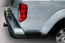 Nissan Navara 2006–2015 Zadnji zaščitni lok AK003-Special Black (nerjavno jeklo) fotografija 2