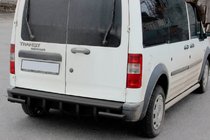 Ford Connect 2010–2013 Zadnji zaščitni lok AK-design Black (nerjavno jeklo) fotografija 2