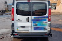 Nissan Primastar 2002–2014 Zadnji zaščitni lok AK-Special Black (nerjaveče jeklo) fotografija 6