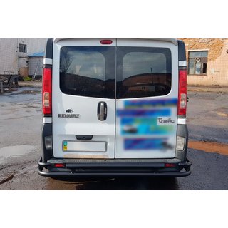 Zadnji zaščitni lok AK-Special Black (nerjaveče jeklo) fotografija 2