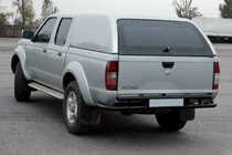 Nissan NP300 1999–2015 Zadnji zaščitni lok AK004 Black (nerjavno jeklo) fotografija 1