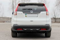 Honda CRV 2012–2016 Zadnji lok AK002-dvojni Black (nerjavno jeklo) fotografija 1