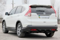 Honda CRV 2012–2016 Zadnji lok AK002-dvojni Black (nerjavno jeklo) fotografija 3