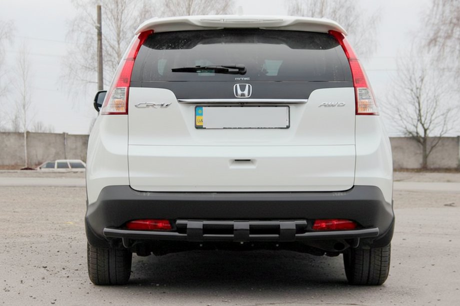Honda CRV 2012–2016 Zadnji lok AK002-dvojni Black (nerjavno jeklo) Image
