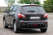 Nissan Qashqai 2010–2014 Zadnji lok AK011 Black (nerjaveče jeklo) fotografija 3
