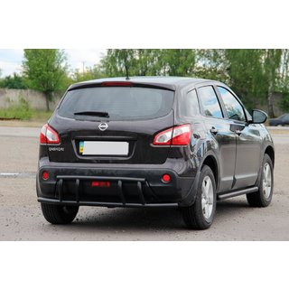 Zadnji lok AK011 Black (nerjaveče jeklo) Nissan Qashqai 2010–2014 fotografija 2